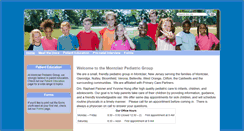 Desktop Screenshot of montclairpediatrics.com