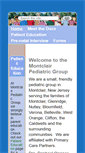 Mobile Screenshot of montclairpediatrics.com